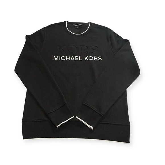 Michael Kors Black Crewneck Sweater - Picture 1 of 7